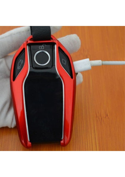 Araba Akıllı Uzaktan Araba Anahtarı Kapağı Çinko Alaşımlı Kılıf Koruyucu LCD Ekranlı Anahtar Kapağı Bmw Için Anahtarlıklı (Yurt Dışından) fiyatları