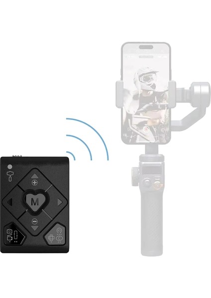 Hrt-03 Bt Uzaktan Kumanda Hohem Isteady XE/X2/V2/V2S/M5/M6/MT2/Q/PRO 4/mobile+ Akıllı Telefon Gimbal Sabitleyici Siyah (Yurt Dışından) modelleri