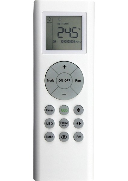 RG66B9(2H)/BGEFU1 Bryant Senville Midea Ac Klima Için Uzaktan Kumanda Değişimi (Yurt Dışından)