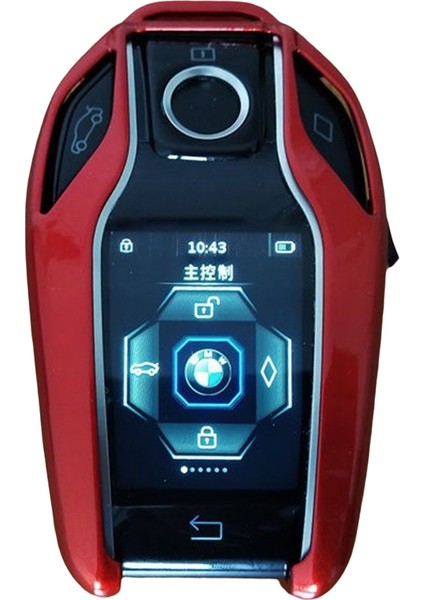 Araba Akıllı Uzaktan Araba Anahtarı Kapağı Çinko Alaşımlı Kılıf Koruyucu LCD Ekranlı Anahtar Kapağı Bmw Için Anahtarlıklı (Yurt Dışından) indirimleri