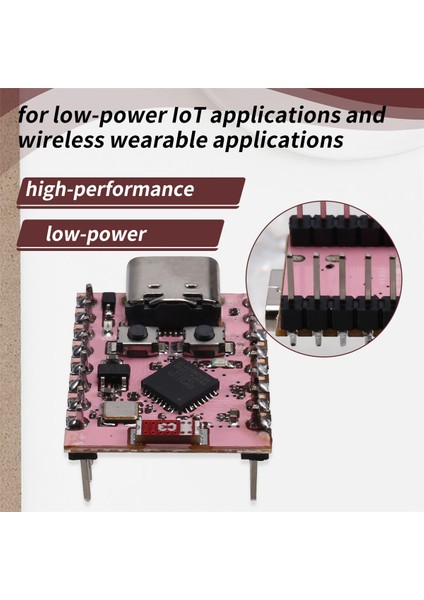 ESP32-C3 Supermini Geliştirme Kartı Wifi Bluetooth ESP32 Mini Geliştirme Kartı ESP32-C3 Geliştirme Kartı A (Yurt Dışından)