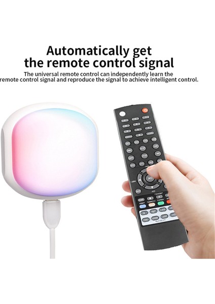 Tuya Akıllı Evrensel Kızılötesi Radyo Frekansı Atmosfer Işığı Uzaktan Kumanda Wıfı Klima Anahtarı (Yurt Dışından) fırsatları