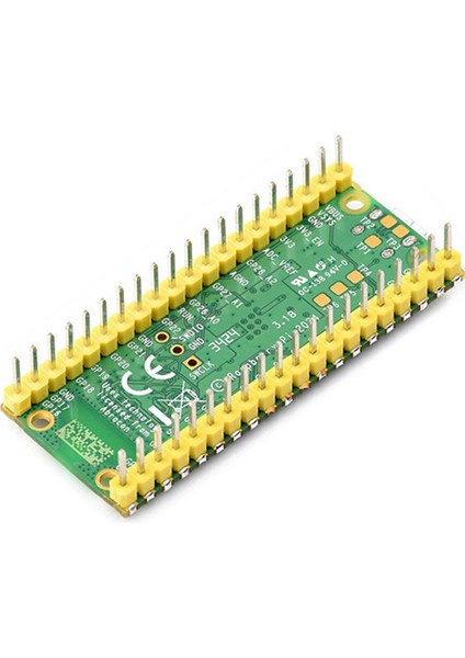Raspberry Pi Pico 2 W Mikrodenetleyici Geliştirme Kartı RP2350 Çip Desteği Wıfı Bluetooth, Lehimli Sarı Başlık (Yurt Dışından)