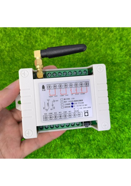 433MHZ Endüstriyel Kablosuz Uzaktan Kumanda Anahtarı, Dc 12V/24V/36V, 2ch Rf Alıcısı (Yurt Dışından) modelleri