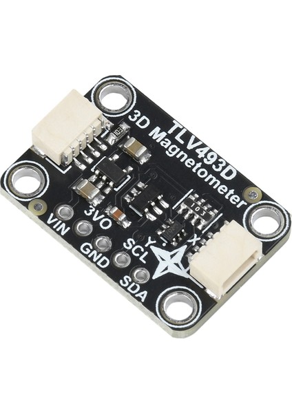 TLV493D I2C Arayüzü Üç Eksenli Manyetometre Modülü Stemma Qt Qwiic Pinout Lehimlenmemiş Elektroniklerle Uyumlu (Yurt Dışından)