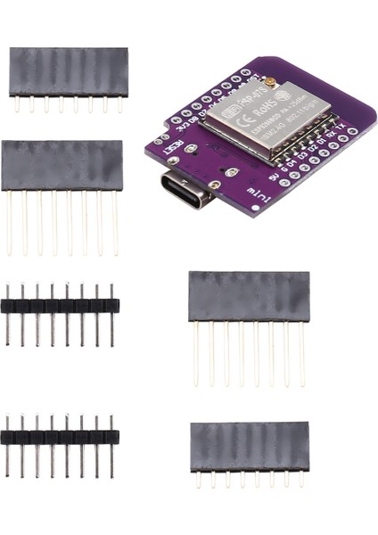 ESP8266 D1 Mını Geliştirme Kartı - Wifi Kablosuz Modülü, Seri Port, Iot Uyumlu, Gelişmiş Bağlantı Mını D1 ESP-07S (Yurt Dışından)