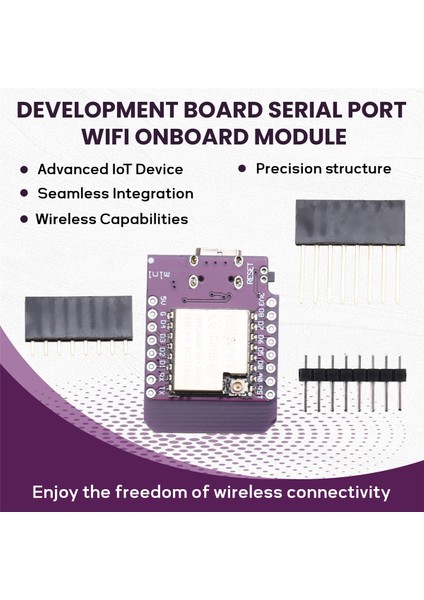 ESP8266 D1 Mını Geliştirme Kartı - Wifi Kablosuz Modülü, Seri Port, Iot Uyumlu, Gelişmiş Bağlantı Mını D1 ESP-07S (Yurt Dışından)