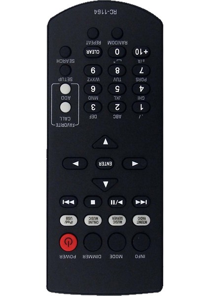 Yedek Uzaktan Kumanda RC-1164 Denon Av Alıcı Sistemi DNPF109 CD Çalar Uzaktan Kumandası Için Kullanılır (Yurt Dışından) fırsatları