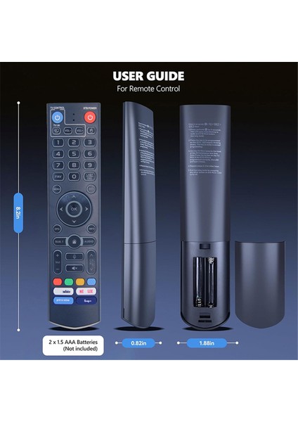 Vseebox V3 Pro Bluetooth Sesli Uzaktan Kumanda Yüksek Performans ve Kullanıcı Dostu Arayüz Yedek Uzaktan Kumanda (Yurt Dışından) fırsatları
