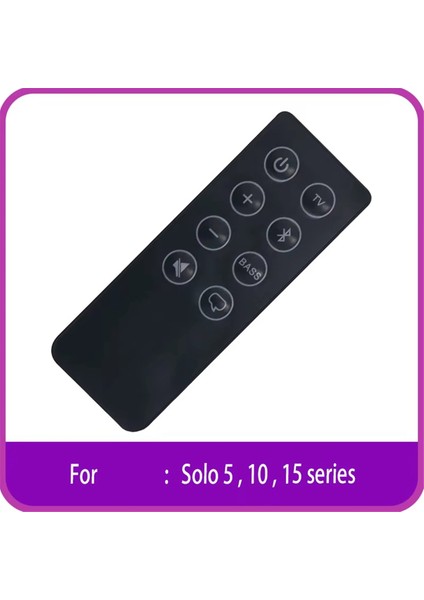 Bose Solo 5 10 15 Series Iı Tv Ses Sistemi Için Yeni Uzaktan Kumanda 418775 410376 431974 845194 838309-1100 740928-1120 (Yurt Dışından) fırsatları