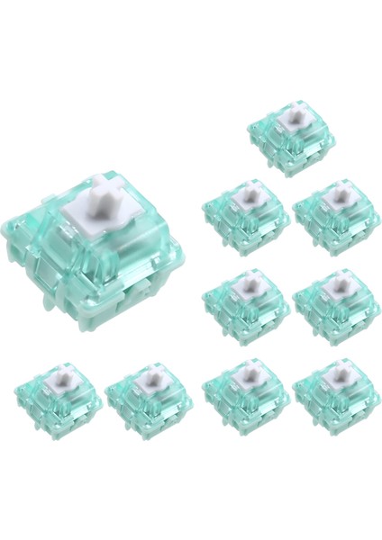 Manyetik Jade Pro Anahtarı - Lineer 36G Pom Pc PA66, Hifi Klavye Için Önceden Yağlanmış, Hall Magic Jade Teknolojisi (Yurt Dışından)