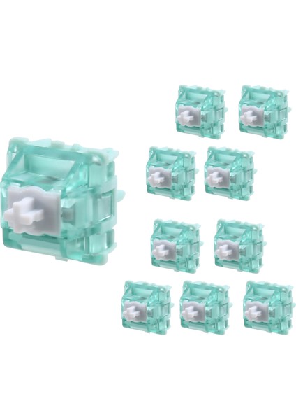 Manyetik Jade Pro Anahtarı - Lineer 36G Pom Pc PA66, Hifi Klavye Için Önceden Yağlanmış, Hall Magic Jade Teknolojisi (Yurt Dışından)