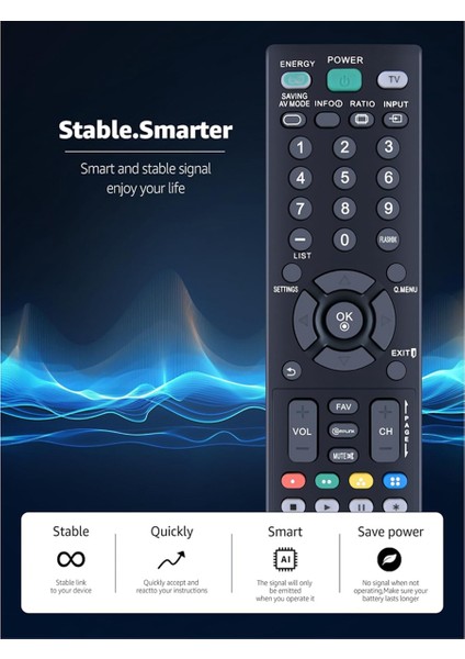 Lg Akıllı Tv Uzaktan Kumandası AKB73655806 Için Evrensel Uzaktan Kumanda, Lg LCD LED Tv AKB73655806 Için Yedek Uzaktan Kumanda (Yurt Dışından) fırsatları