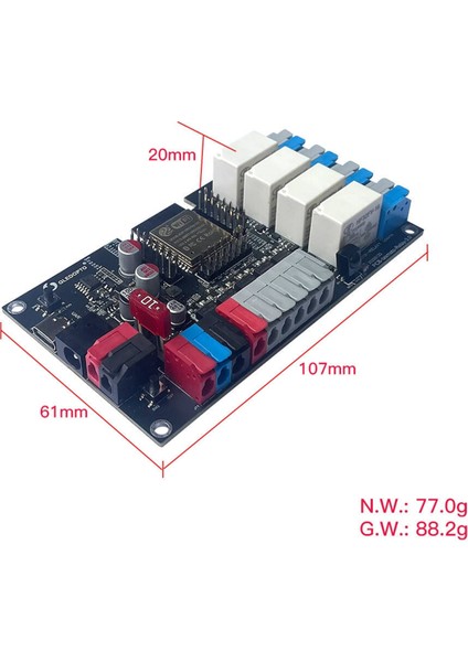 Tasmato/wled/ıot Için Mikrofonlu Kendin Yap ESP32 Wifi Geliştirme Kartı (Yurt Dışından)