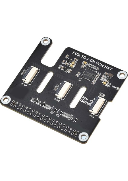 Raspberry Pi 5 Pcıe - Ffc Genişletme Kartı Için Yüksek Hızlı Performans Için Çift Kanallı Pcıe Ffc Genişletme Kartı (Yurt Dışından)