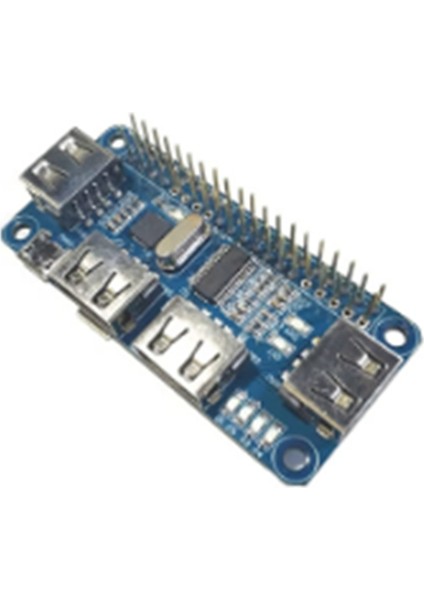 Raspberry Pi Için 4 Port USB Hub Hat, Usb'den Uart'a Dahili (Yurt Dışından)