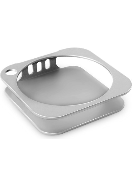 Mac Mini M4 2024 Için Masaüstü Standı Isı Dağıtıcı Metal Montaj Yuvası Soğutma Tutucu Aksesuarları (Yurt Dışından)