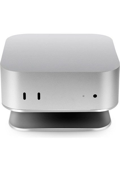 Mac Mini M4 2024 Için Masaüstü Standı Isı Dağıtıcı Metal Montaj Yuvası Soğutma Tutucu Aksesuarları (Yurt Dışından)