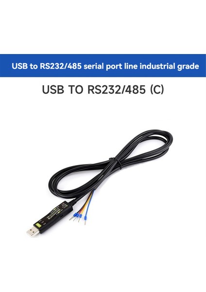 Waveshare Usb'den RS232/RS485 Seri Kablo Dönüştürücü Uzatma Kablosu FT232RNL Çip Win 7/8/10/11 ile Uyumlu (Yurt Dışından)