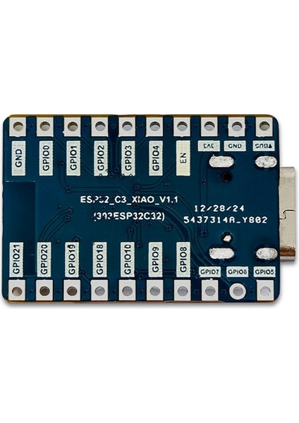 ESP32-C3-XIAO Geliştirme Kartı ESP32 Mini Geliştirme Kartı Wifi Bluetooth WS2812 ESP32-C3FH4 Geliştirme Kartı (Yurt Dışından)