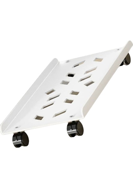 Mobil Bilgisayar Kule Tutucu Cpu Standı 4 Tekerlekli Ayarlanabilir Bilgisayar Kule Standı Masa Altı Tutucu (Yurt Dışından)