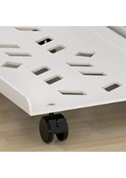 Mobil Bilgisayar Kule Tutucu Cpu Standı 4 Tekerlekli Ayarlanabilir Bilgisayar Kule Standı Masa Altı Tutucu (Yurt Dışından)
