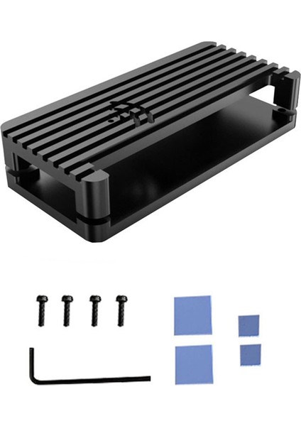 Raspberry Pi Zero 2 W Alüminyum Alaşımlı Kasa Pasif Soğutma Isı Emici Evrensel Koruyucu Kılıf Rpi Zero 2 W Için (Yurt Dışından)