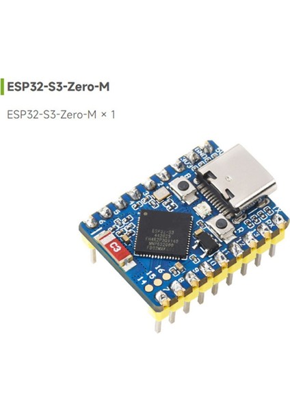 ESP32-S3 Zero Mini Geliştirme Kiti, 240MHZ Mikrodenetleyici, Bt 5.0 Mini Geliştirme Kartı, Iot Projeleri Için Ideal B (Yurt Dışından)