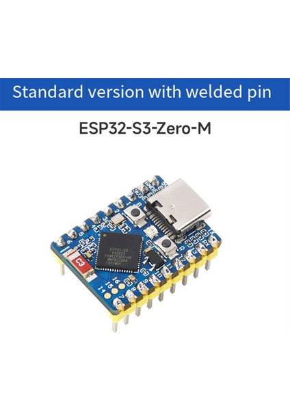 ESP32-S3 Zero Mini Geliştirme Kiti, 240MHZ Mikrodenetleyici, Bt 5.0 Mini Geliştirme Kartı, Iot Projeleri Için Ideal B (Yurt Dışından)