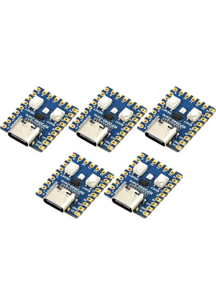RP2040-ZERO Mikrodenetleyici Geliştirme Kartı Raspberry Pi RP2040 Çift Çekirdekli Cortex M0+ Işlemci 2mb Flash 5 Adet (Yurt Dışından)