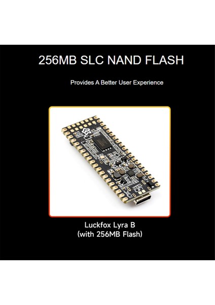 Luckfox Lyra B Flash-Boot Sürümü RK3506G2 Linux Geliştirme Kartı Mıpı/dsı Ekran Cortex-A7, A (Yurt Dışından)