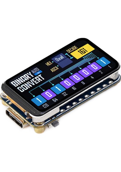RP2350 1.47 Inç LCD Geliştirme Kartı Arm CORTEX-M33 Rgb Lamba Boncukları 172X320 16MB Flaş Lcd-1.47 Type-C B (Yurt Dışından)