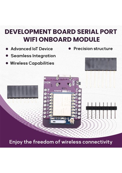 ESP8266 D1 Mını Geliştirme Kartı - Wifi Kablosuz Modülü, Seri Port, Iot Uyumlu, Gelişmiş Bağlantı Mını D1 Esp-07 (Yurt Dışından)