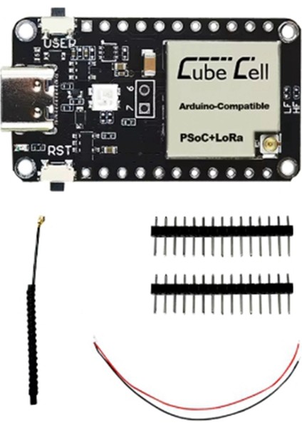 Iot Lora Node HTCC-AB01 Arduino Için Iot Lora Node V2 Sürümü ASR6501 Cubecell Geliştirme Kartı 863-928MHZ (Yurt Dışından)