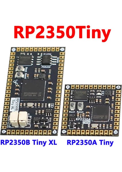 RP2350A-RASPBERRY Pi RP2350 Çift Çekirdekli Çift Mimarili Çip Tabanlı Küçük Mikrodenetleyici Geliştirme Kartı (Yurt Dışından)