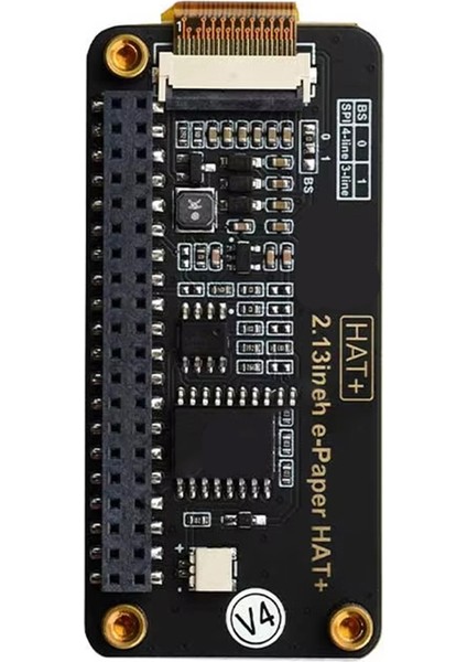 2.13 Inç E Kağıt Hat+ Siyah-Beyaz Spı 250X122 Piksel E-Mürekkep Raspberry Pi 5/4b/zero/zero W /jetson Nano /sunrise X3 Pi Için (Yurt Dışından)