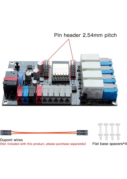 Wled ESP32 Geliştirme Kartı Mikrofon Fonksiyonu Rgb Ic Dinamik Mod Pwm Statik Çıkış Gpıo Port Rölesi Dıy Projeleri Için (Yurt Dışından)
