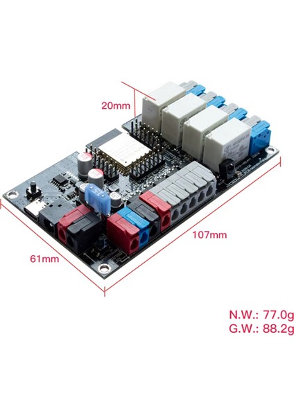Wled ESP32 Geliştirme Kartı Mikrofon Fonksiyonu Rgb Ic Dinamik Mod Pwm Statik Çıkış Gpıo Port Rölesi Dıy Projeleri Için (Yurt Dışından)