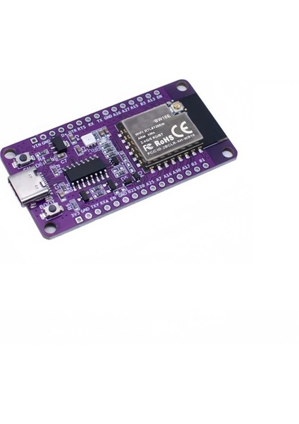 RTL8720DN Çift Bantlı Wifi Bluetooth Modülü Nıcemcu BW16 Geliştirme Kartı Yerleşik Ipex Anteni, Kaynaksız (Yurt Dışından)