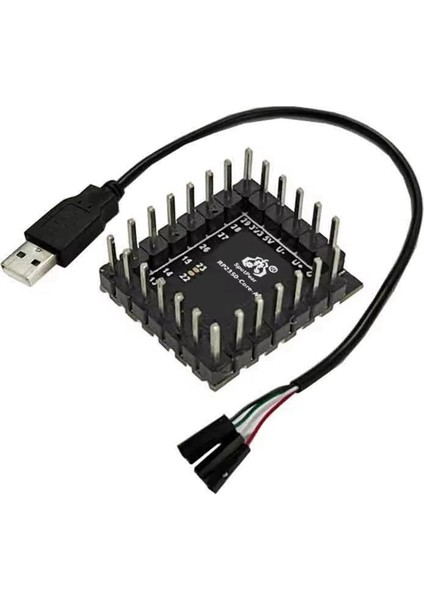 Raspberry Pi Pico 2 RP2350 Core A Geliştirme Kartı Için Spotpear RP2350A RP2350-CORE-A, RP2350-CORE-A-KIT-LEHIMLI (Yurt Dışından)