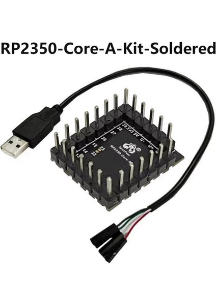 Raspberry Pi Pico 2 RP2350 Core A Geliştirme Kartı Için Spotpear RP2350A RP2350-CORE-A, RP2350-CORE-A-KIT-LEHIMLI (Yurt Dışından)