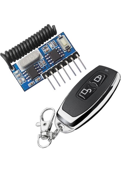Alıcı Modülü Verici Kod Çözme Alıcı Jog Kendiliğinden Kilitlenen Kilit Kontrol Modülü 433MHZ Uzaktan Kumandalı (Yurt Dışından)