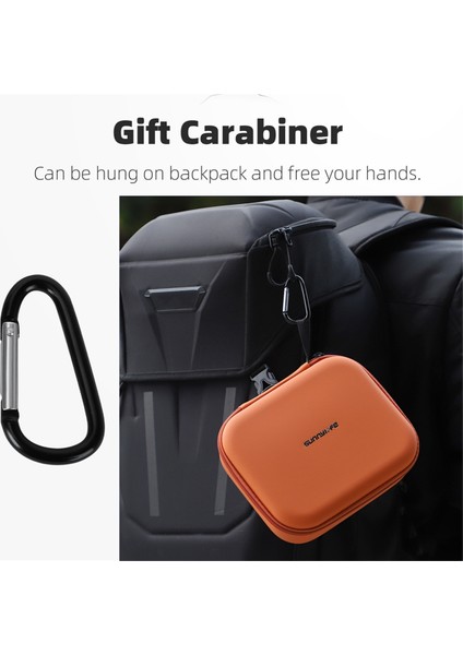 Sunnylife Djı Rc2/1 Rc-N3/2/1 Taşınabilir Taşıma Çantası Su Geçirmez Darbeye Dayanıklı Djı Drone Uzaktan Kumandası Için Saklama Çantası (Yurt Dışından)