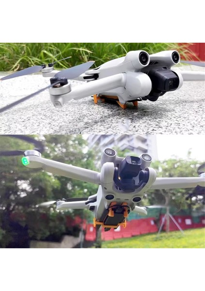 Djı Cellular 4g Modülü Için Sabit Braket Djı Mini 3pro Drone Turuncu Için Veri Kablosu Antenli Sabit Klipsli Iniş Takımı (Yurt Dışından)