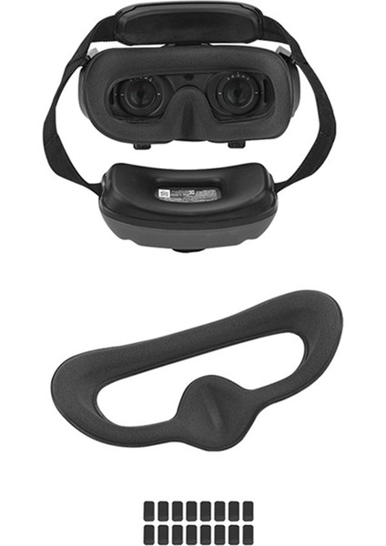 Djı Gözlükleri 2/3 Için Sünger Göz Pedi, Işıktan Korunan Göz Maskesi, Avata Aksesuarları Için Cilt Dostu Yedek Kılıf (Yurt Dışından) modelleri