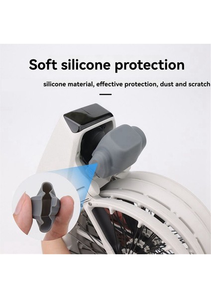 Gimbal Kamera Lens Kapağı + Silikon Lens Koruyucu Kapak Çizilmeye Karşı Dayanıklı Lens Sabit Tokalı Kapak Djı Flip Drone Aksesuarları Için (Yurt Dışından) modelleri