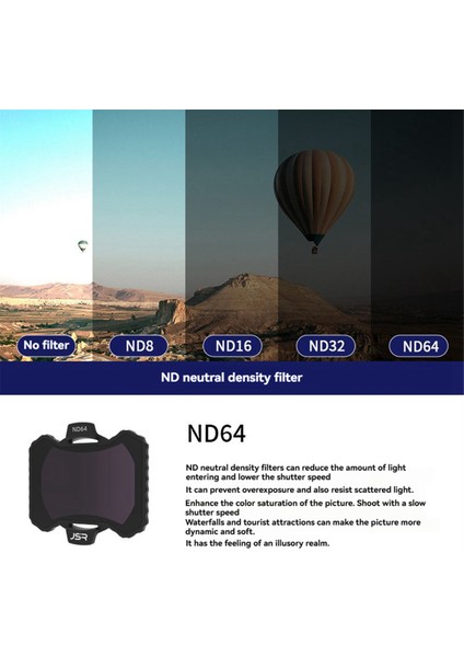 Jsr Junestcr Filtre Seti O4 Air Ünitesi Pro Nd Filtre Seti Kamera Koruma Lens Filtresi Djı O4 Air Ünitesi Pro/avata2 (Yurt Dışından) fırsatları