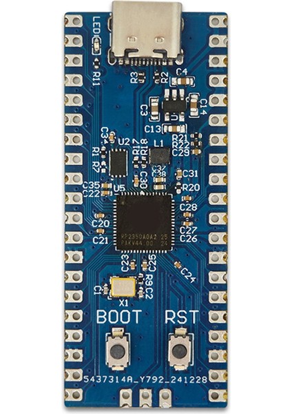 Raspberry Pi PICO2-RP2350 Geliştirme Kartı RP2350A'YA Dayalı, Mikro-Python Için, Arduino Için (Yurt Dışından)