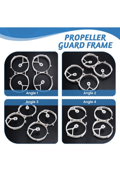 GEP-CL35 Pervane Koruma Çerçevesi CINELOG35 Serisi Iha Için, Dıy Rc Fpv Quadcopter Hafif Yedek Parça C (Yurt Dışından) indirimleri