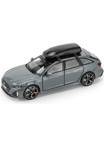 1:32 Audi Rs6 Alaşımlı Oyuncak Araba Modeli Vagon Ses ve Işık Süsleri (Yurt Dışından)